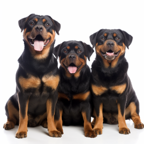 Bildnummer Rottweiler - Loyalität, Schutz und Liebe in einem faszinierenden Familienhund vereint