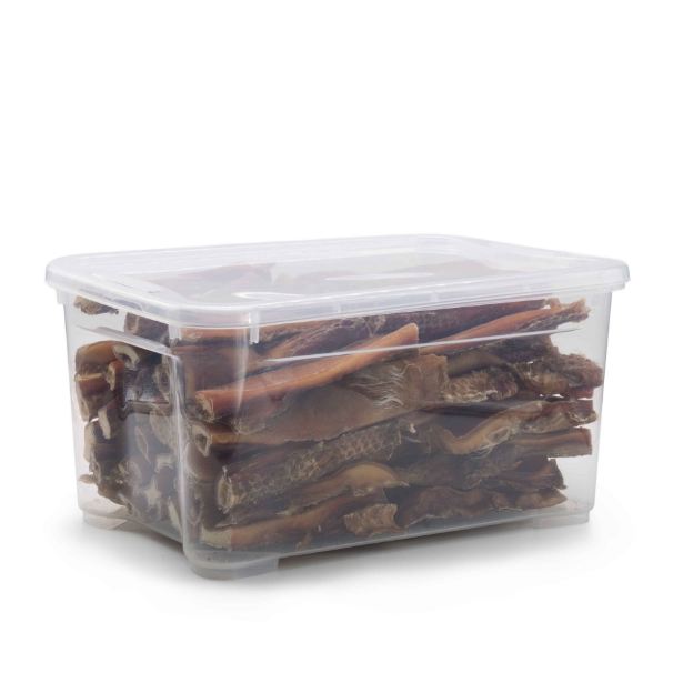 3 kg Rinderkopfhaut 12-15 cm mit Aufbewahrungsbox